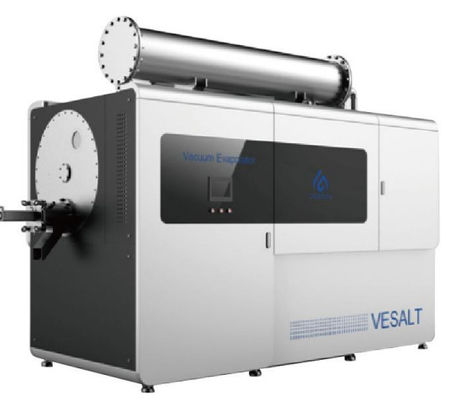 kwaliteit  Automated Operation Wastewater Treatment Plant Heat Pump Scraper Low Temperature Vacuum Crystallisation System fabriek