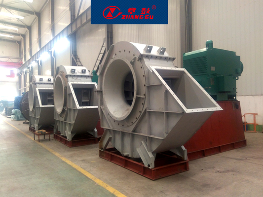 Stabiele prestaties industriële centrifuge ventilator gietijzer modulair ontwerp onder 600 °C