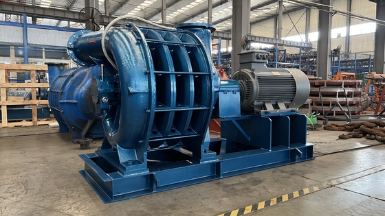Zware industriële gietijzeren centrifugalblazer met meerdere fasen 20-1500 m3/min Stroomsnelheid