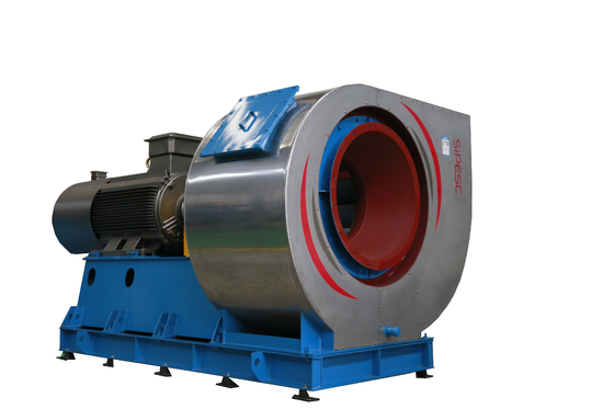 Stofgehalte ≤ 150 g/Nm3 Centrifuge ventilator 380V voor optimaal beheer van de luchtstroom