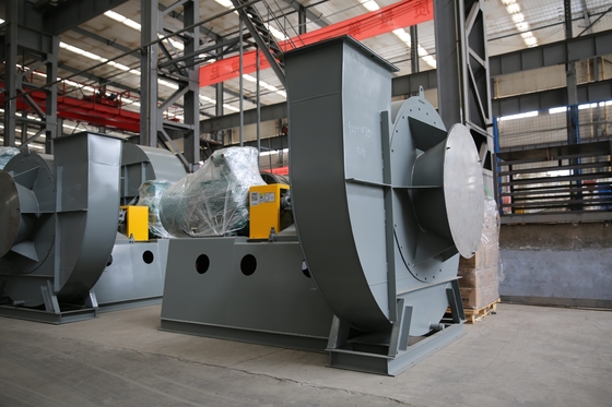 Stabiele prestaties industriële centrifuge ventilator gietijzer modulair ontwerp onder 600 °C
