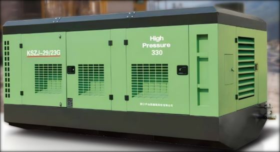 Diepput-schroefluchtscompressor 1,7-3,5Mpa 18-43m3/min voor geothermisch boren