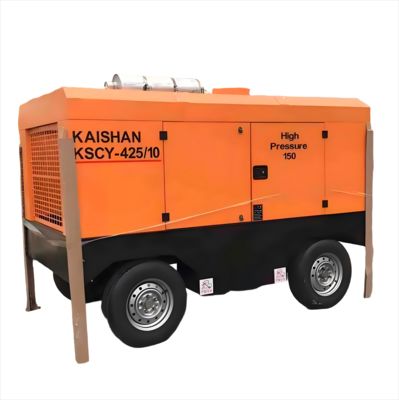 Mobiele Schroefluchtcompressor 0,5-2,5 MPa Diesel/Elektrisch 50-400 PK