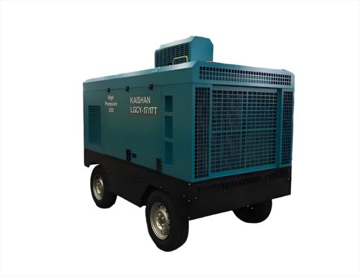 Mobiele Schroefluchtcompressor 0,5-2,5 MPa Diesel/Elektrisch 50-400 PK