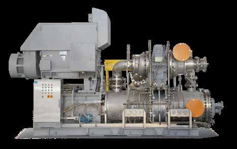 Elektrische procesgascompressor 2-36 bar 2000-48000 m³/u